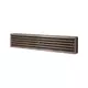 Grille de porte 450 x 92 marron - VR459B