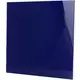 Grille 15x15cm front en plastique coloré en bleu