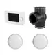 Ubbink kit RF 0.53 horloge de régulation vanne 3 voies 2 x capteur CO²