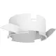 Douille de montage pour bouche vmc Vent-Axia UniflexPlus RV (collier RVK) - blanc 125mm