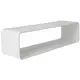 Connecteur rectangulaire en plastique 220x90 mm - KS29