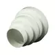 Adaptateur de ventilation en plastique universel pour un diamètre de 80 à 150 mm VA80
