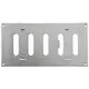 Grille métal réglable 200 x 100 mm galvanisée - MR2010RZn