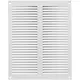 Grille métal 200 x 250 mm blanc - MR2025