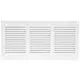 Grille métal 300 x 150 mm blanc - MR3015