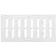 Grille métal réglable 300 x 150 mm blanc - MR3015R - RAL9016
