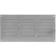 Grille métal 300 x 150 mm zinc - MR3015Zn