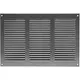 Grille métal 300 x 200 mm zinc - MR3020Zn