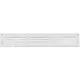 Grille métal 300 x 50 mm blanc - MR305
