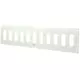 Grille à fente rectangulaire réglable en métal 400 x 100 blanc - MR4010R - RAL9016