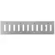 Grille métal réglable 400 x 100 mm galvanisée - MR4010RZn