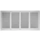 Grille métal 400 x 200 mm blanc - MR4020