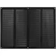 Grille métal 400 x 300 mm noir - MR4030M - RAL9005