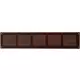 Grille métal 500 x 100 mm marron - MR5010B