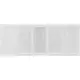 Grille métal 500 x 200 mm blanc - MR5020