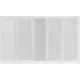 Grille métal 500 x 300 mm blanc - MR5030