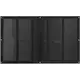 Grille métal 500 x 300 mm noir - MR5030M - RAL9005