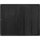 Grille métal 500 x 400 mm noir - MR5040M - RAL9005