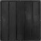 Grille métal 500 x 500 mm noir - MR5050M - RAL9005