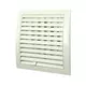 Grille murale réglable 190 x 190 diamètre : 150 blanc - ND15R