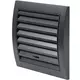 Grille murale réglable 150 x 150 mm anthracite - N10RA