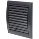 Grille murale réglable 190 x 190 mm anthracite - N12RA