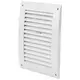 Grille murale r&ampglable 250x170 mm blanc - N25R
