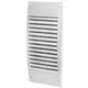 Grille murale 300x140 mm blanc - N30