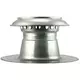 Ventilation de toit plat Vent-Alu 2000 à double paroi 200 mm