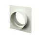 Diamètre plaque murale ronde en plastique : 100 mm AFS100