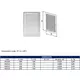 Grille de ventilation rectangulaire grillagée 130 x 300 mm marron - VR1330B
