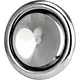 Bouche d'alimentation en acier inoxydable Ø 100 mm avec douille de fixation - DVS-PY100