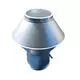 Capuchon déflecteur rond 100 mm (acier inoxydable / INOX)