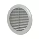 Grille à ailettes diamètre : 150 mm gris - VR150P
