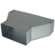 Réducteur de  300 x 80 mm à 220 x 80 mm pour gaines plates galvanisées