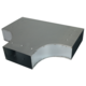 Pièce en T 90 degrés 220x80 mm - 220x80 mm pour gaine