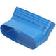 Wavin Ventiza Coude 45 degrés PVC ovale 235x80 mm vertical M/S