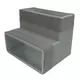 Thermoduc coude 90 degrés 170x80 vertical pour gaine