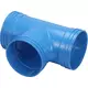 Wavin Ventiza Raccord T 90 degrés PVC rond par diamètre 125 mm M/M/M