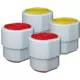 Kit de vibration ClimaConnect 3.2 rouge/jaune, avec ressort, pour unités jusqu'à 120 KG
