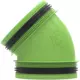 Raccord Duco 45° avec joint en caoutchouc D160/D160 (M/M)