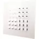 Diffuseur plafonnier multi-buses 596x596 mm - MN24 RAL9016