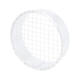 Grille tubulaire Ø 250 mm avec maille pour conduit rigide galvanisé - sur mesure RAL9010