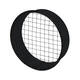 Grille tubulaire Ø 160 mm avec maille pour conduit rigide galvanisé - sur mesure RAL9005