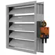 Clapet Maxivent avec actionneur pour MR4528 horizontal gauche - DAL