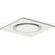 Diffuseur plafonnier rond en acier pour soufflage et extraction 595x595 mm - 250 mm - RAL 9010