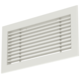 Caillebotis en aluminium - avec ressorts de friction - 800x150 mm - RAL 9010