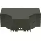 Optimalduct Climclick Pièce en T 80x60 mm RAL 7016 Anthracite