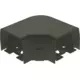 Optimalduct Climclick Angle plat 80x60 mm RAL 7016 Anthracite