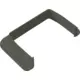Optimalduct Climclick Rosette murale 80x60 mm RAL 7016 Anthracite